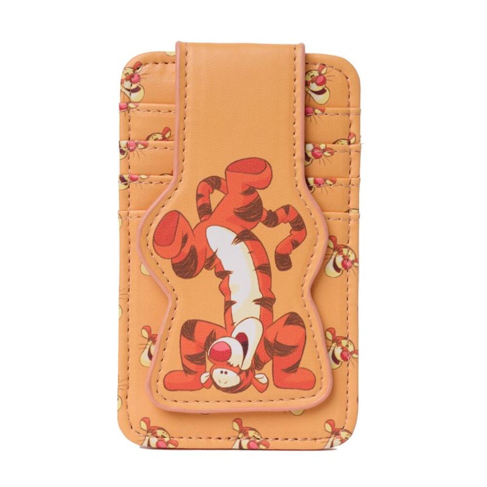 Disney Tigger Orange Slim Card Holder Wallet for Women Winnie the Pooh ID Case